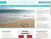 Tablet Screenshot of coastalcounselingcenter.org